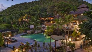 Lemuria-Seychelles-Praslin-prise de vue-hôtel-famille-nature