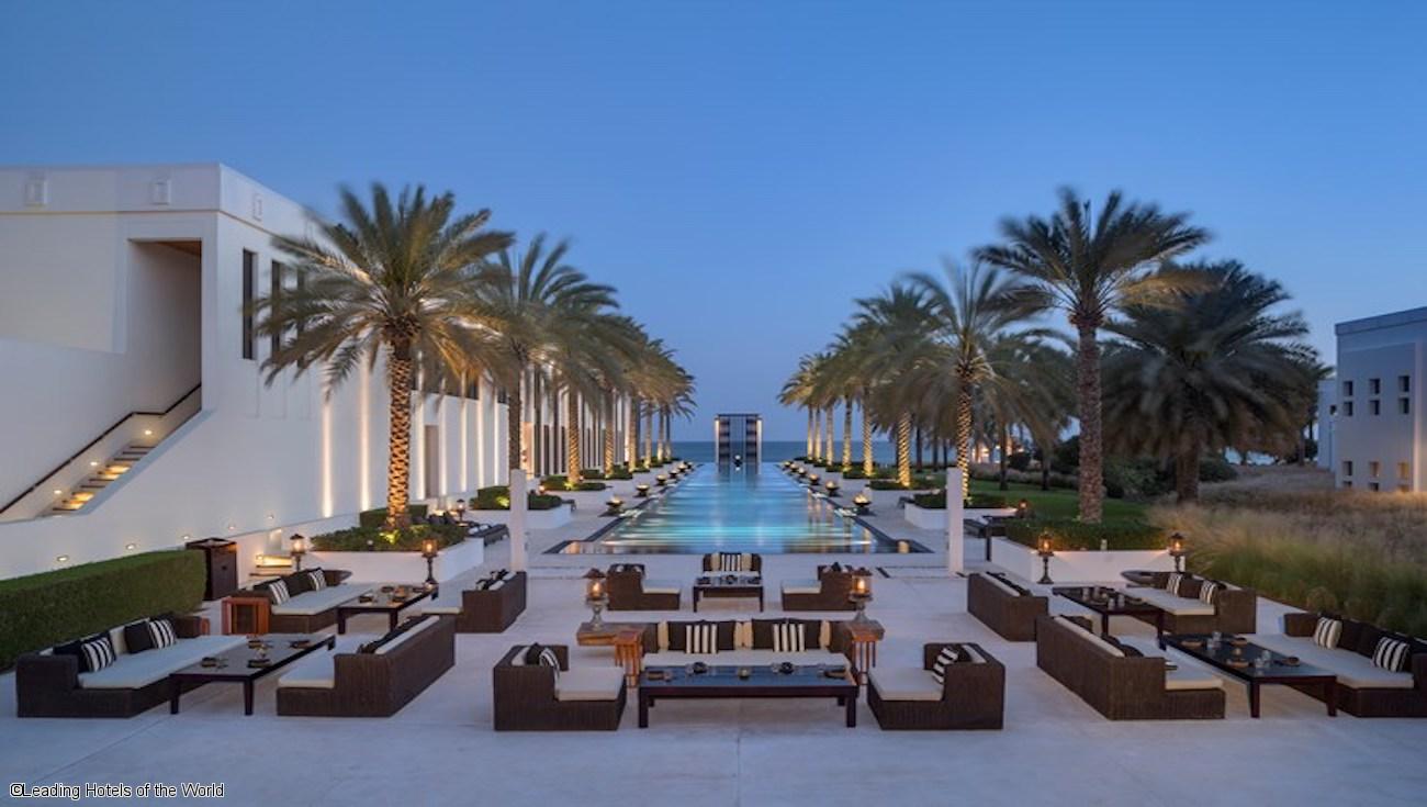 long-pool-the-chedi-muscat-leading-hotels-of-the-world.