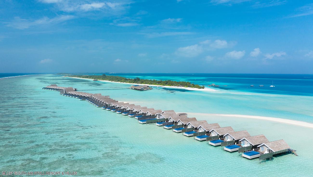 LUX* SOUTH ARI ATOLL RESORT & VILLAS 5 étoiles aux Maldives