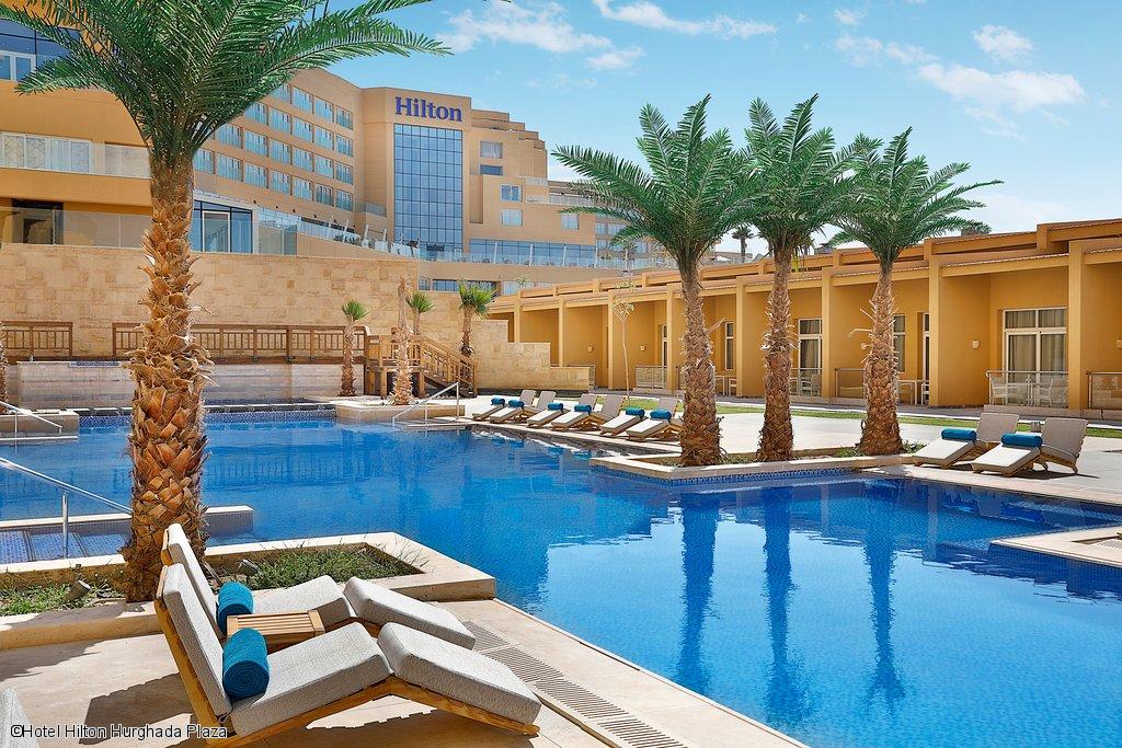 HILTON HURGHADA PLAZA , hôtel 5 étoiles- Egypte -vol régulier 